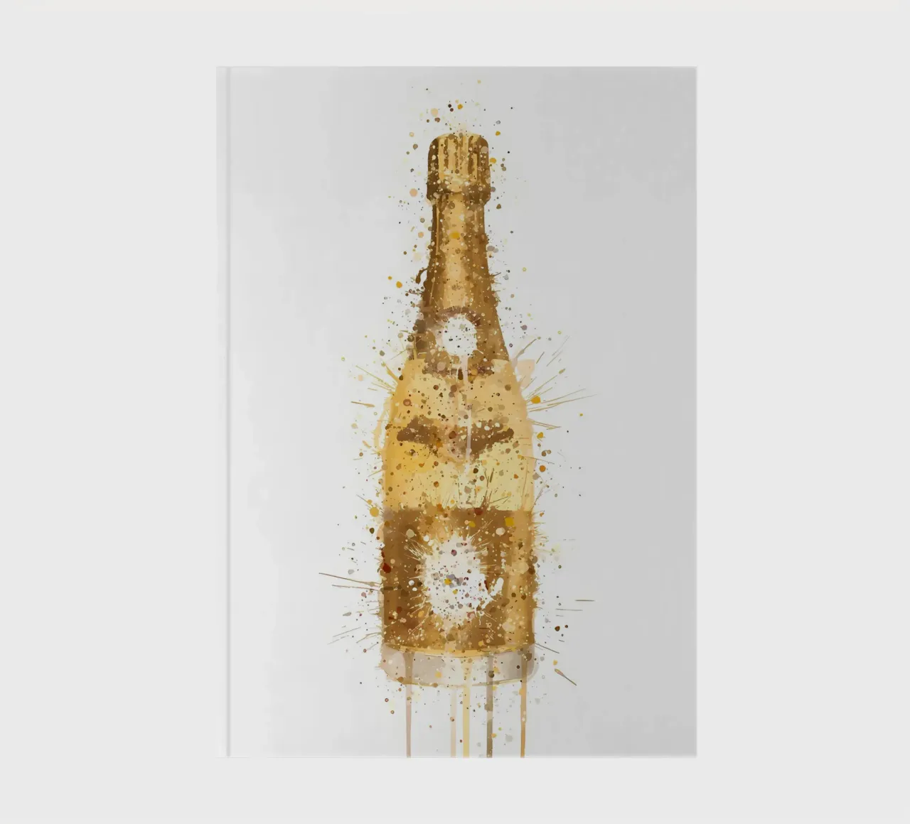 Cristal Champagne notebook by Coffee shop