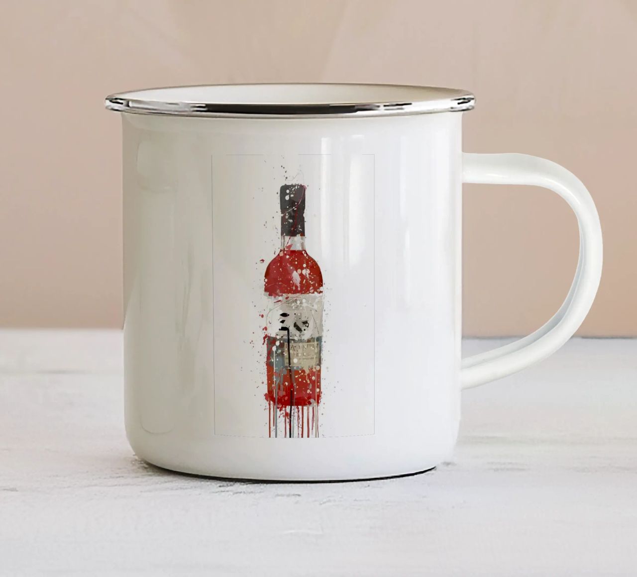 Gin Berry tazza in smalto da Coffee shop