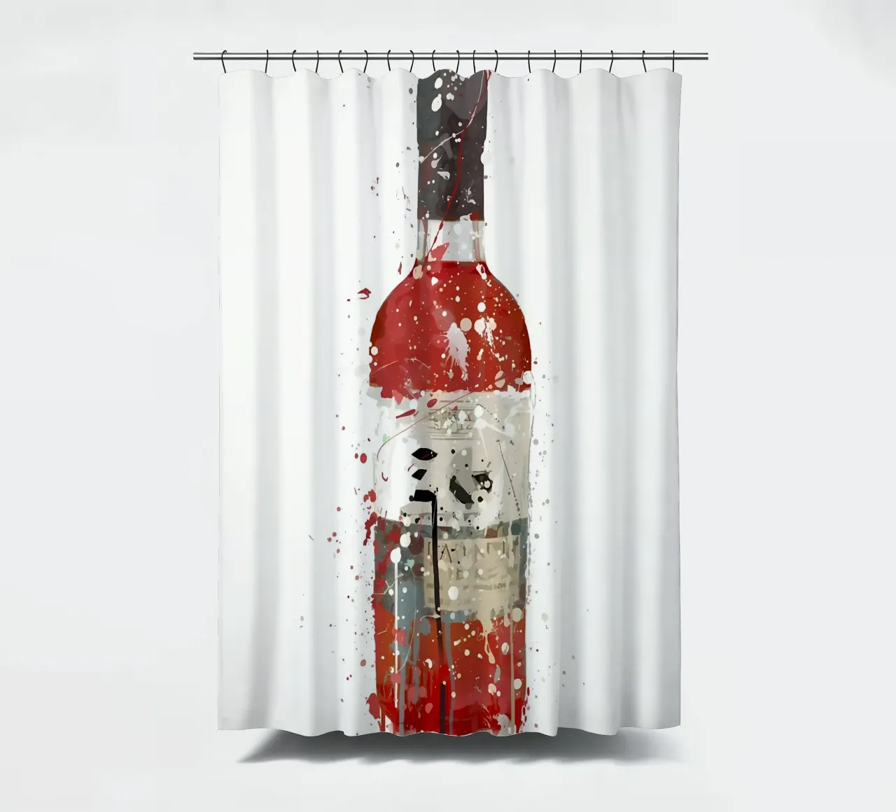 Gin Berry shower curtain by Coffee shop