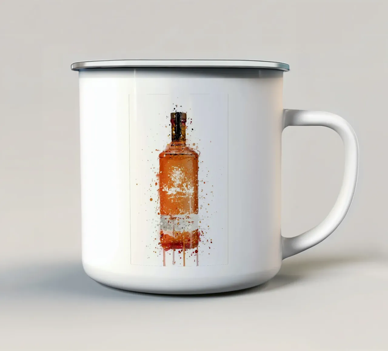 Gin Arancia rossa tazza in smalto da Coffee shop