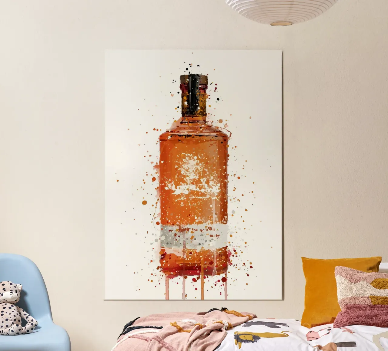 Gin Blutorange Alu-Dibond von Coffee shop