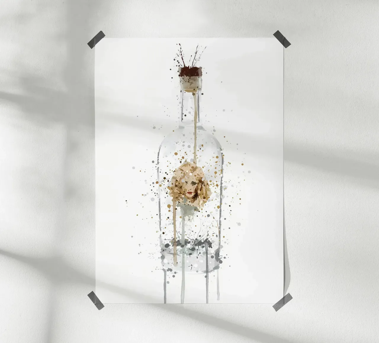 Gin Bombshell carta hahnemühle da Coffee shop