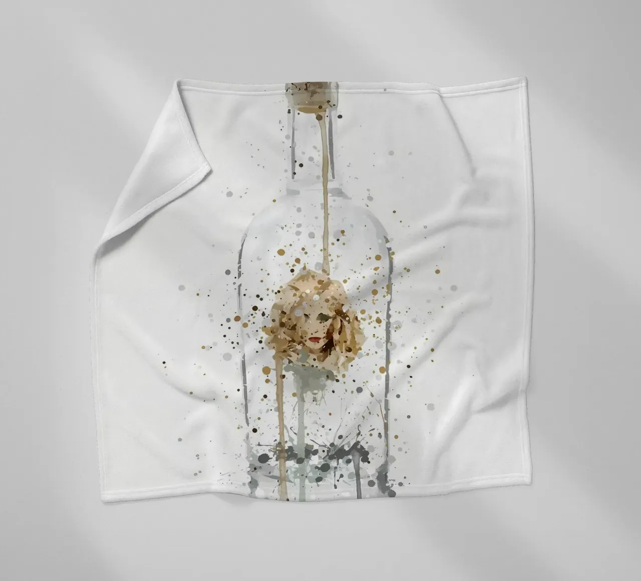 Gin Bombshell coperta in pile da Coffee shop