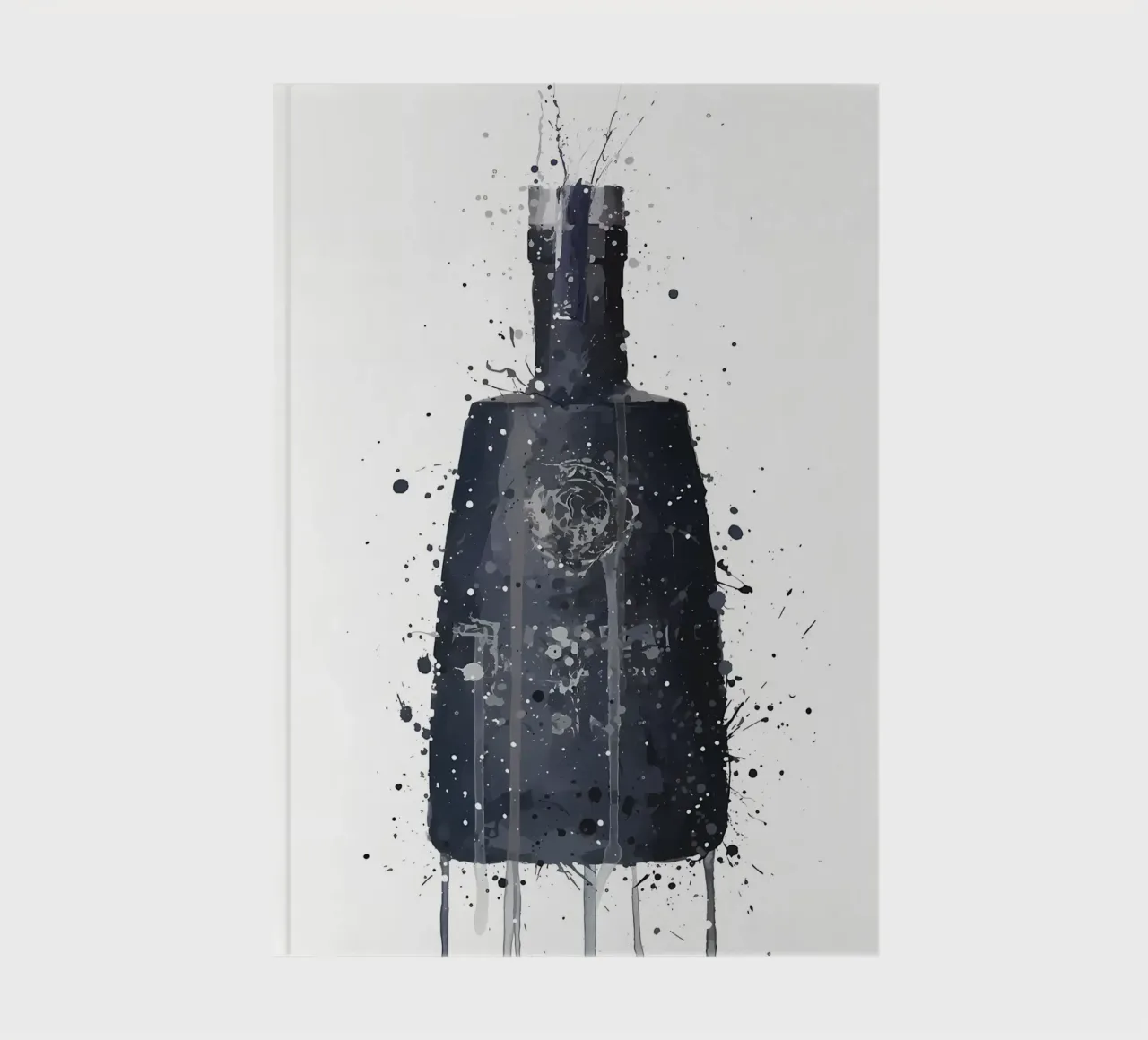 Gin Dark Granite notebook by Coffee shop