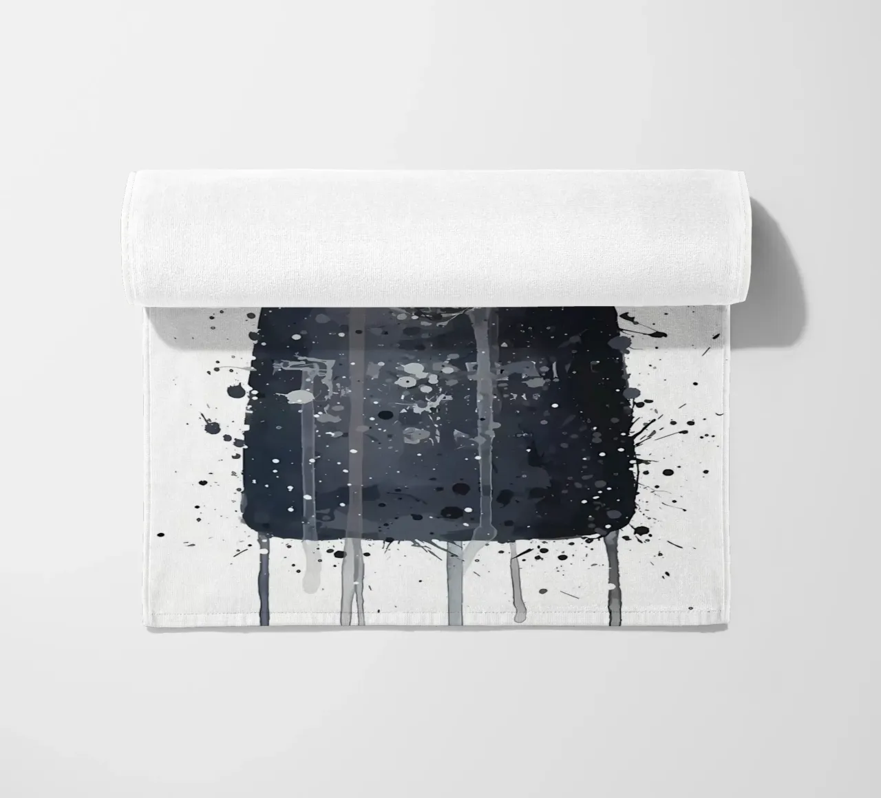 Gin Dark Granite beach towel by Coffee shop