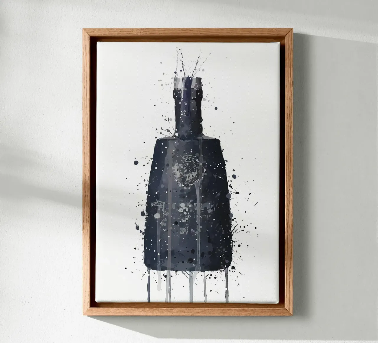 Gin Dark Granite canvas by Coffee shop