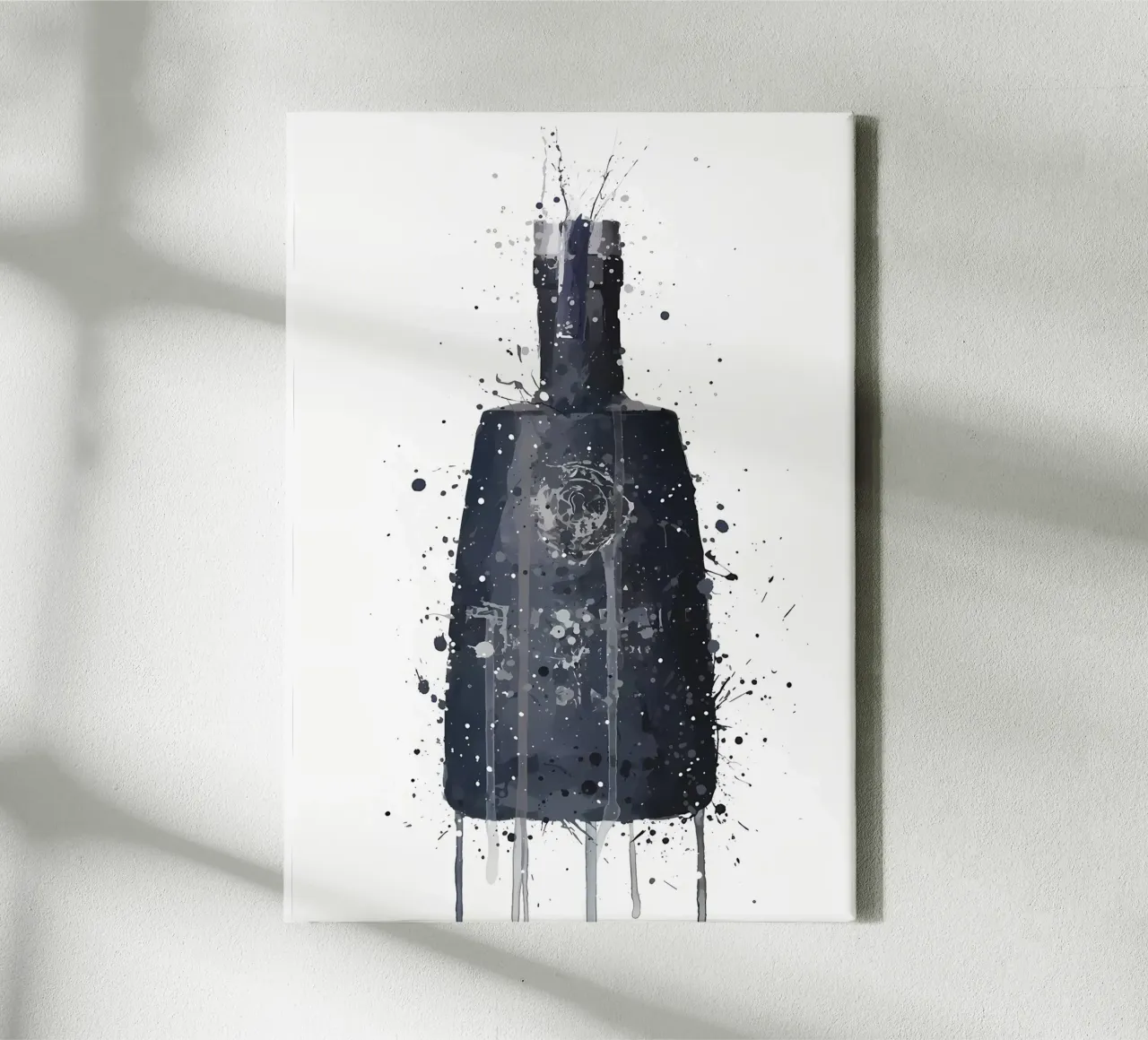 Gin Dark Granite canvas by Coffee shop