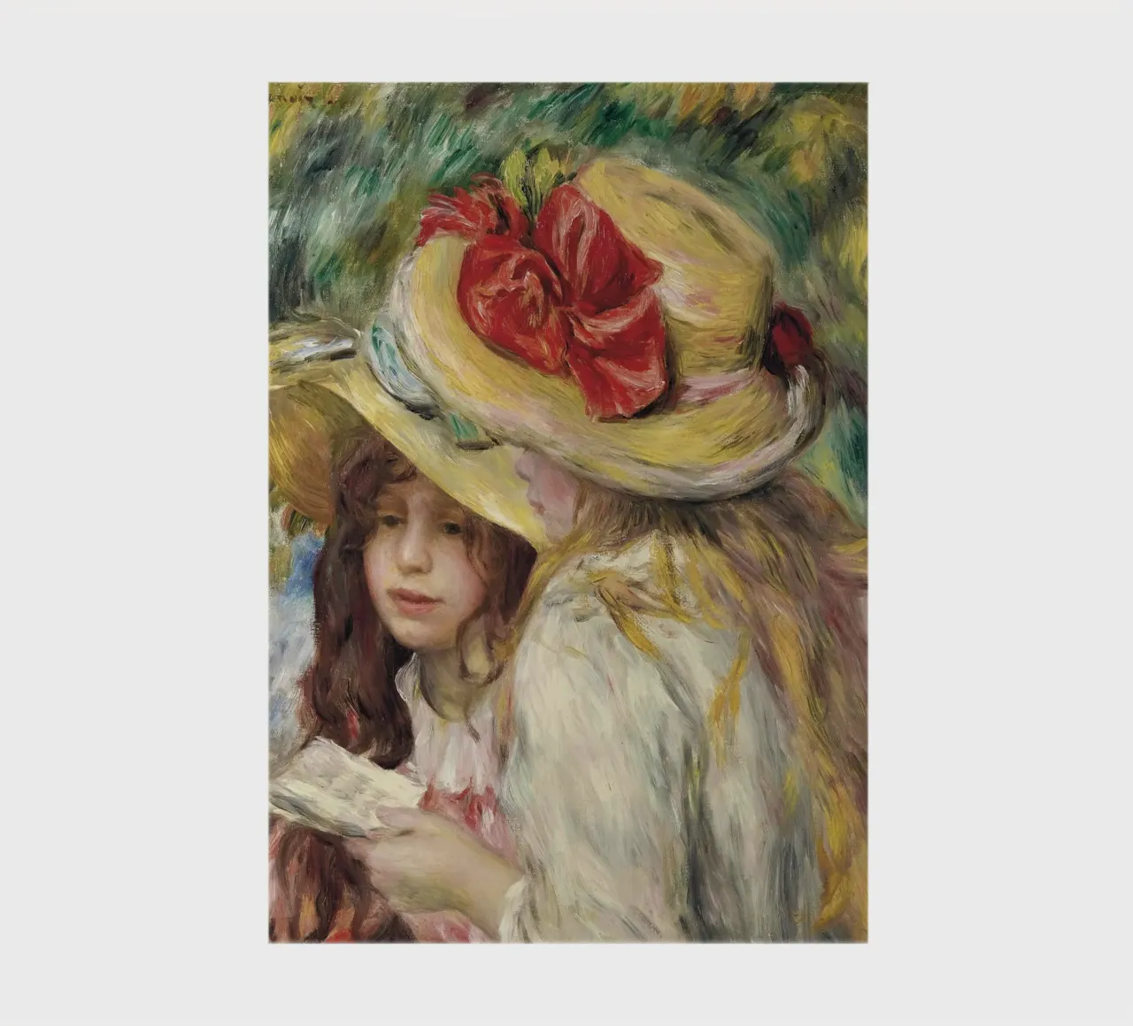 Pierre-Auguste Renoir - The Two Sisters notebook by Timeless Artworks