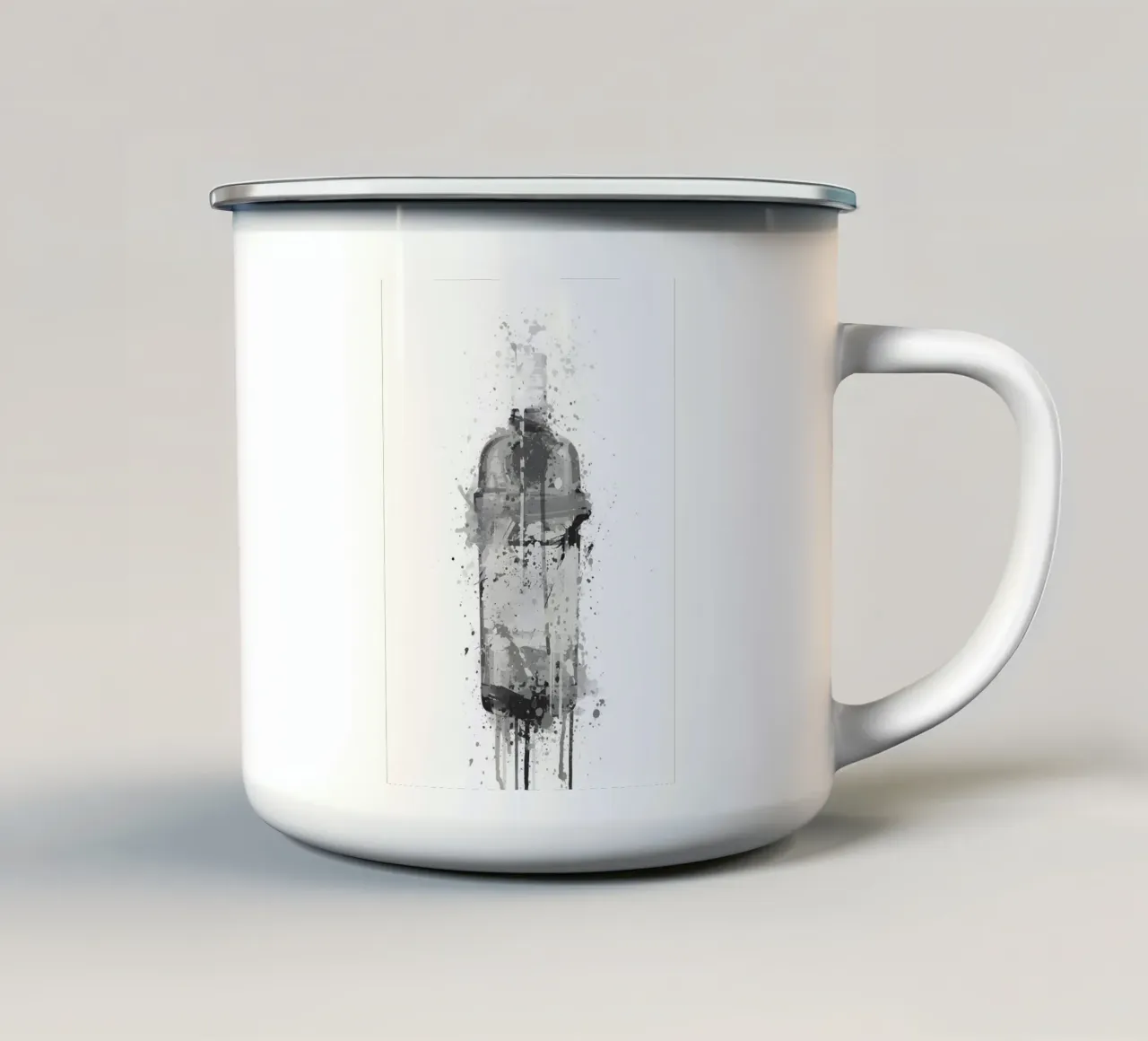 Gin Grigio smeraldo tazza in smalto da Coffee shop