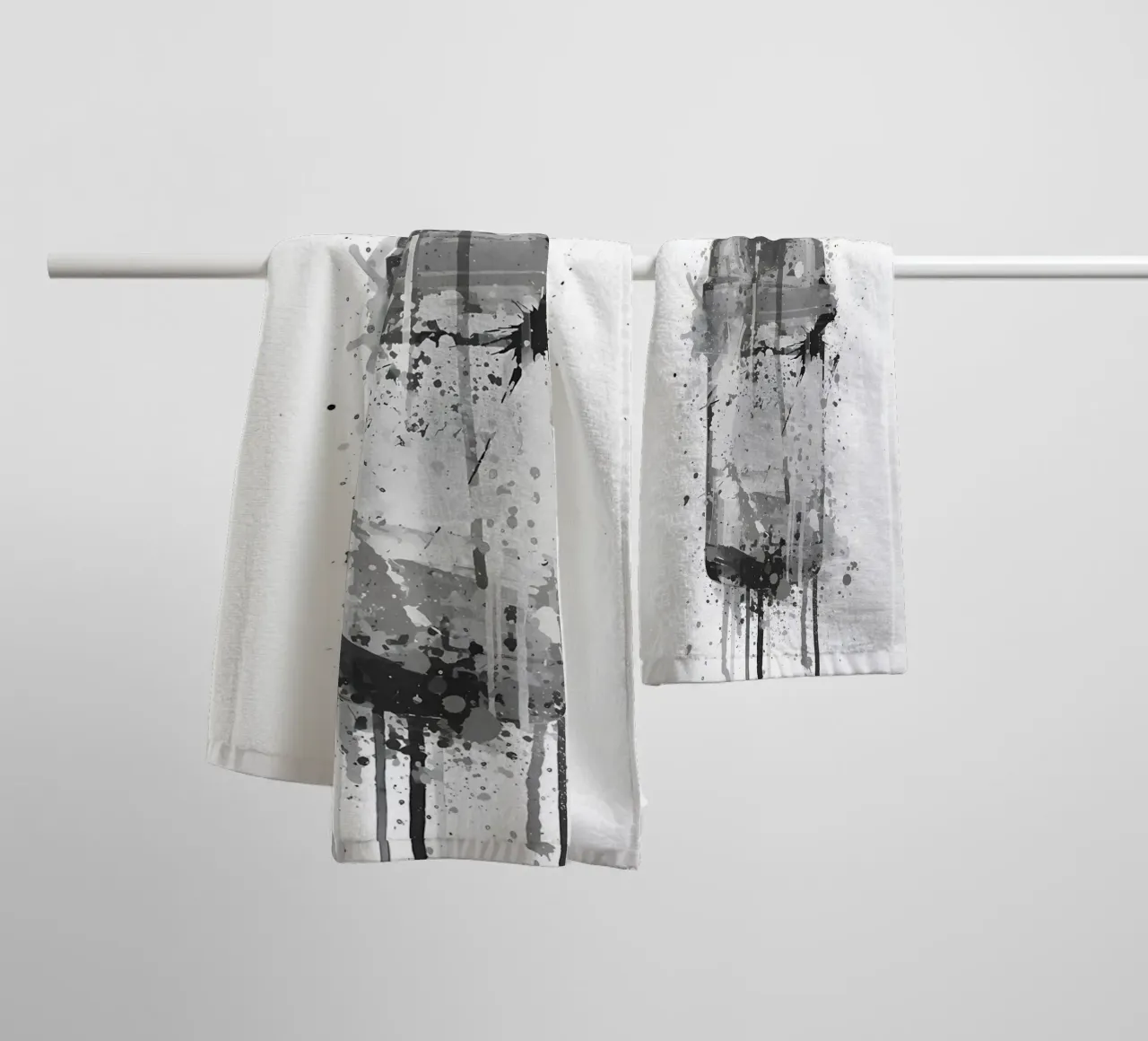 Gin Gris Emeraude serviette de bain de Coffee shop