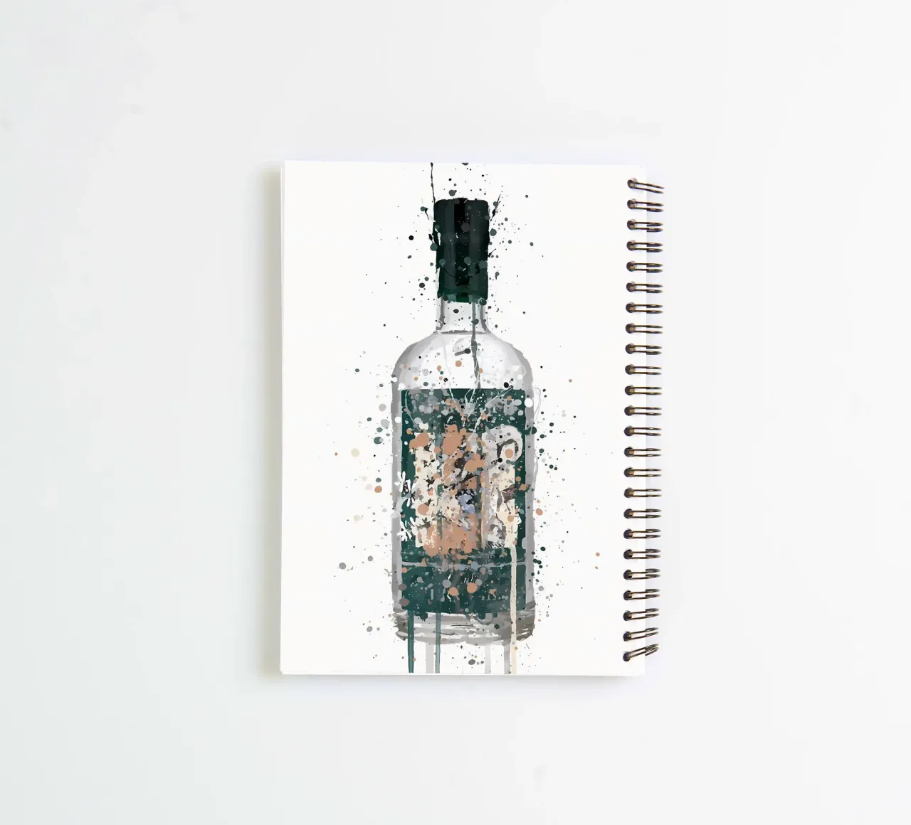 Gin Deep Pine spiral notebook by Coffee shop