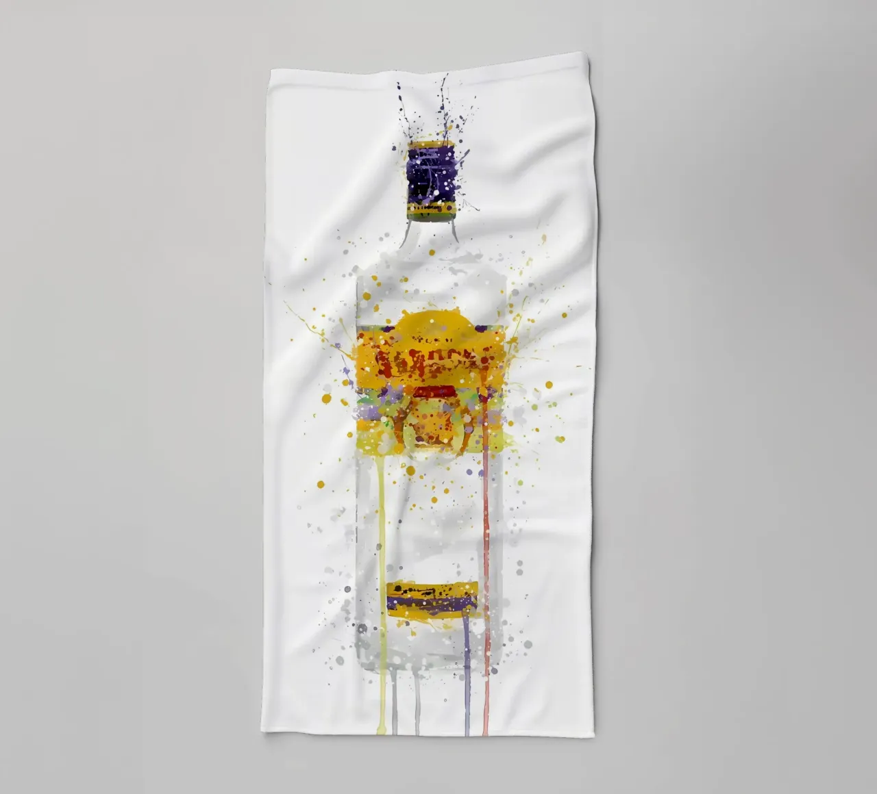 Gin draak badhanddoek van Coffee shop