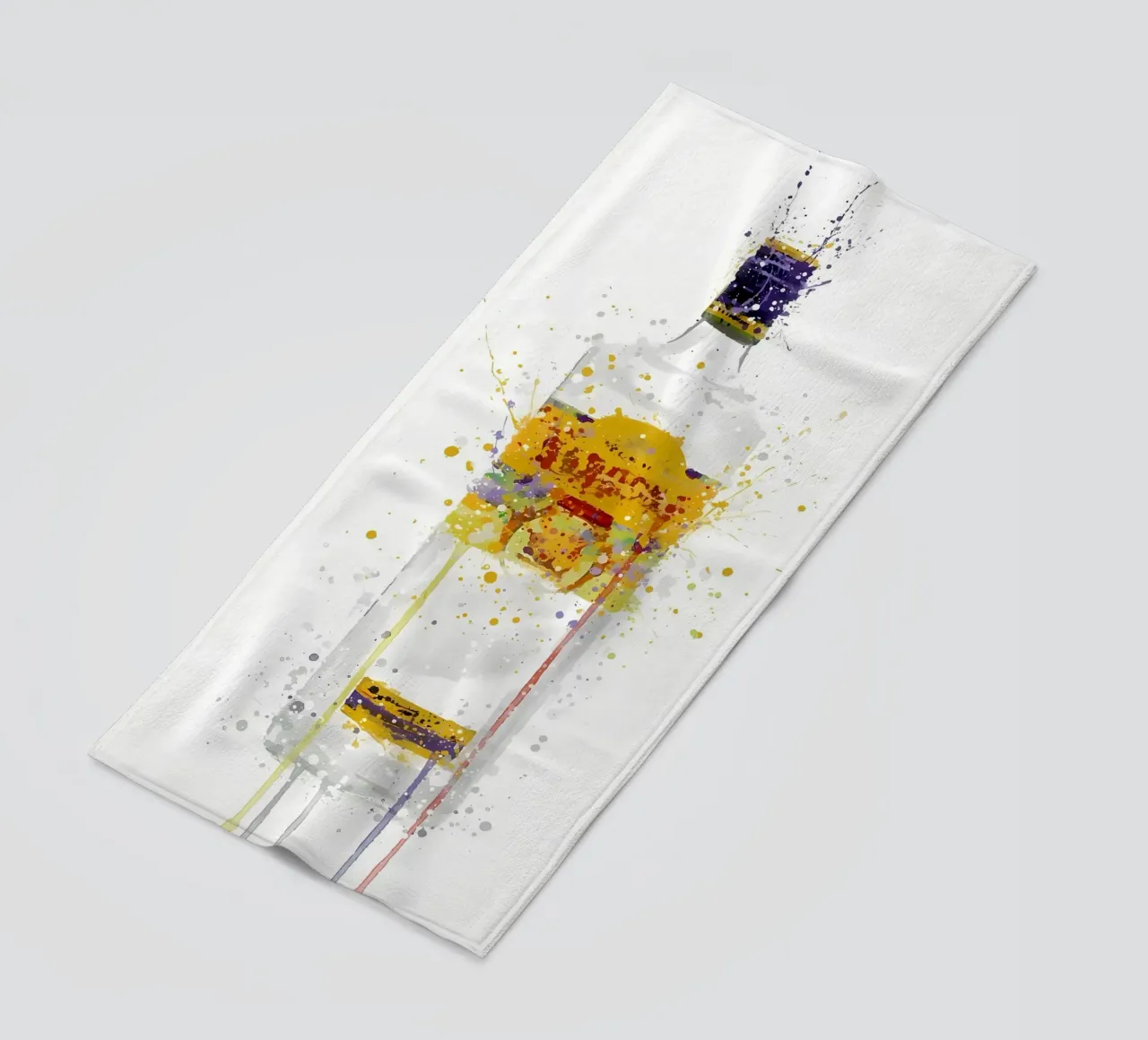 Gin Dragon beach towel by Coffee shop