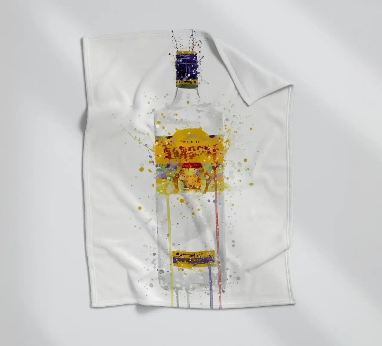 Gin Dragon fleece blanket by Coffee shop