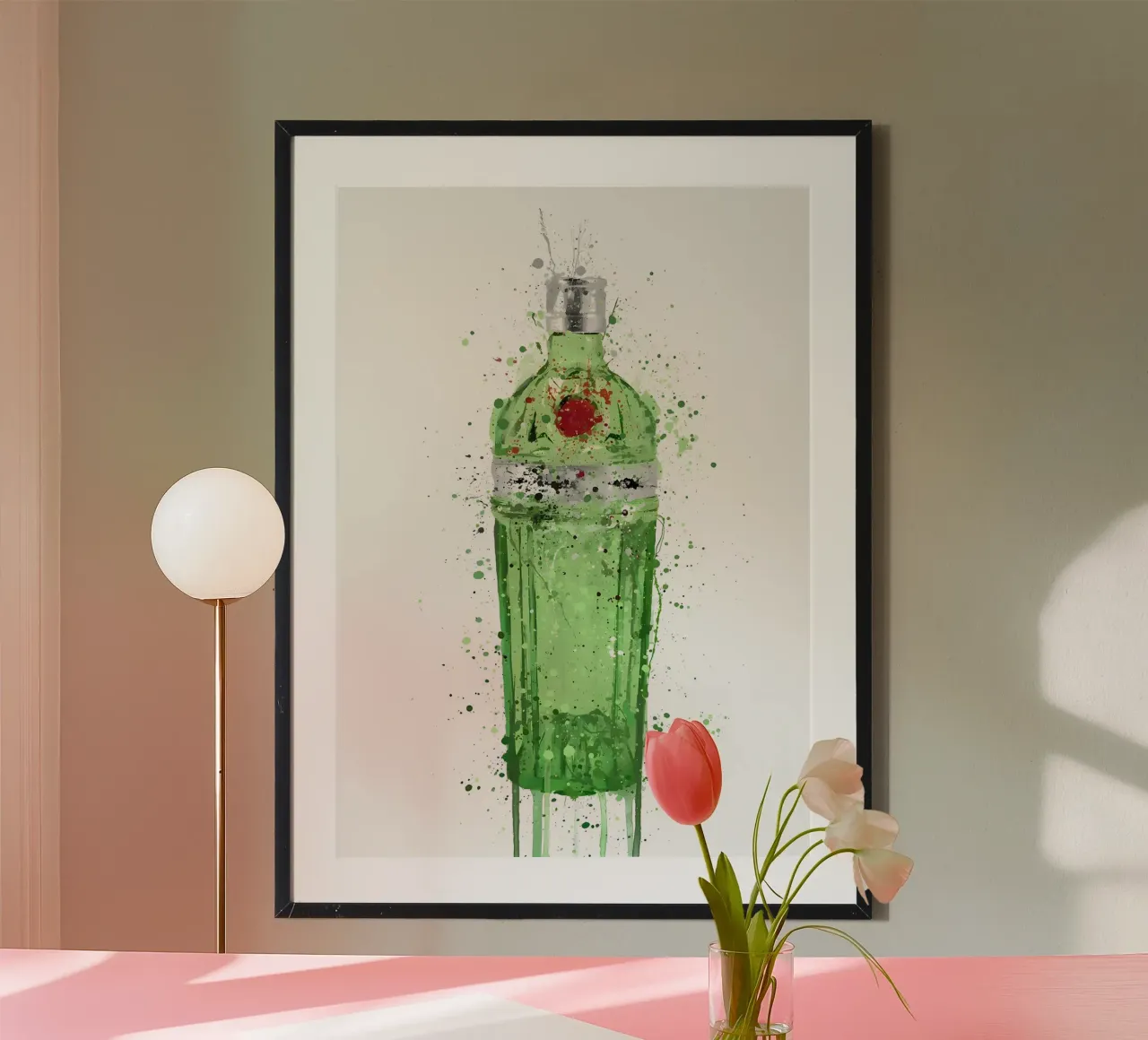 Gin Emerald 2 carta hahnemühle da Coffee shop