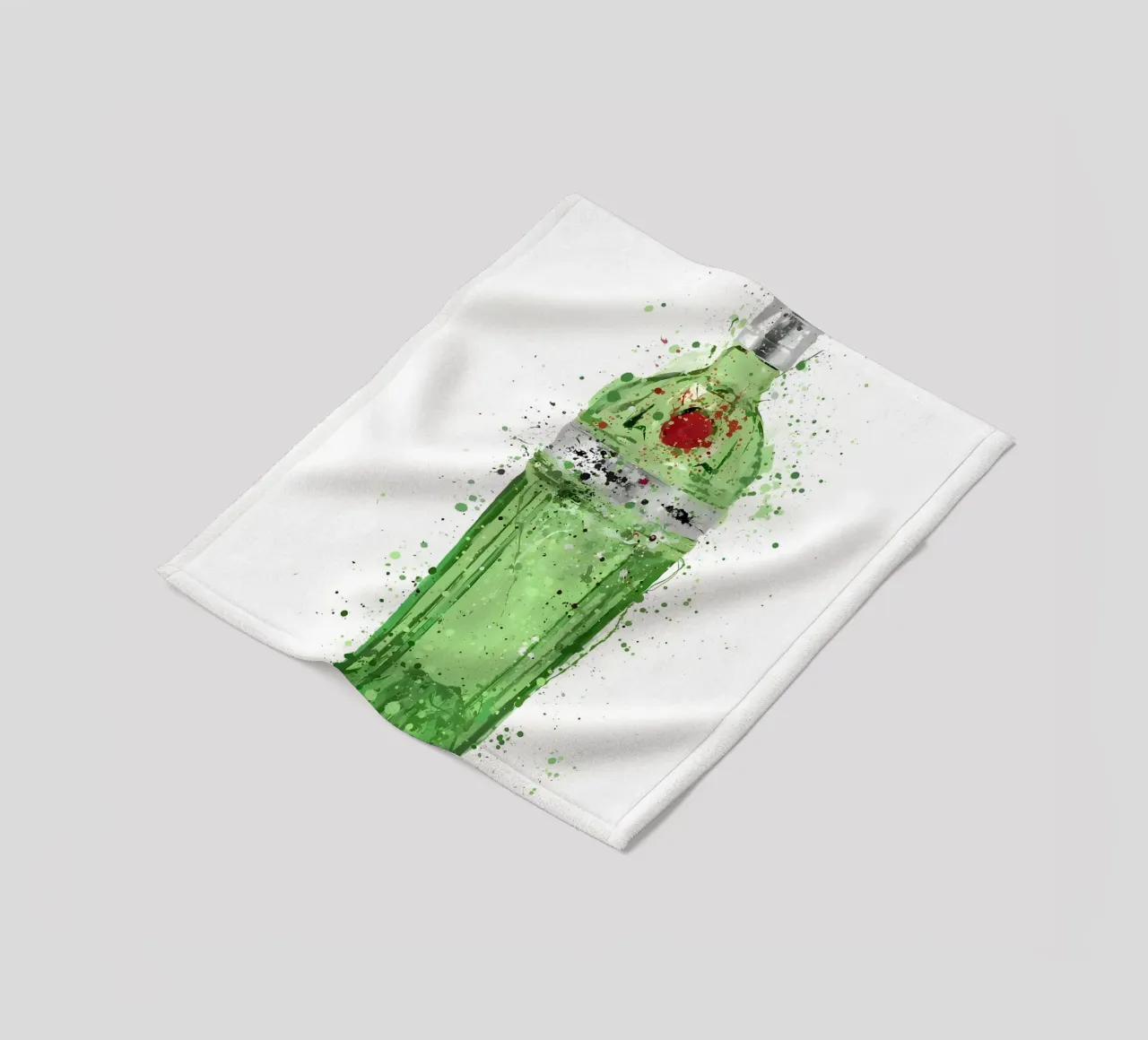 Gin Emerald 2 coperta in pile da Coffee shop
