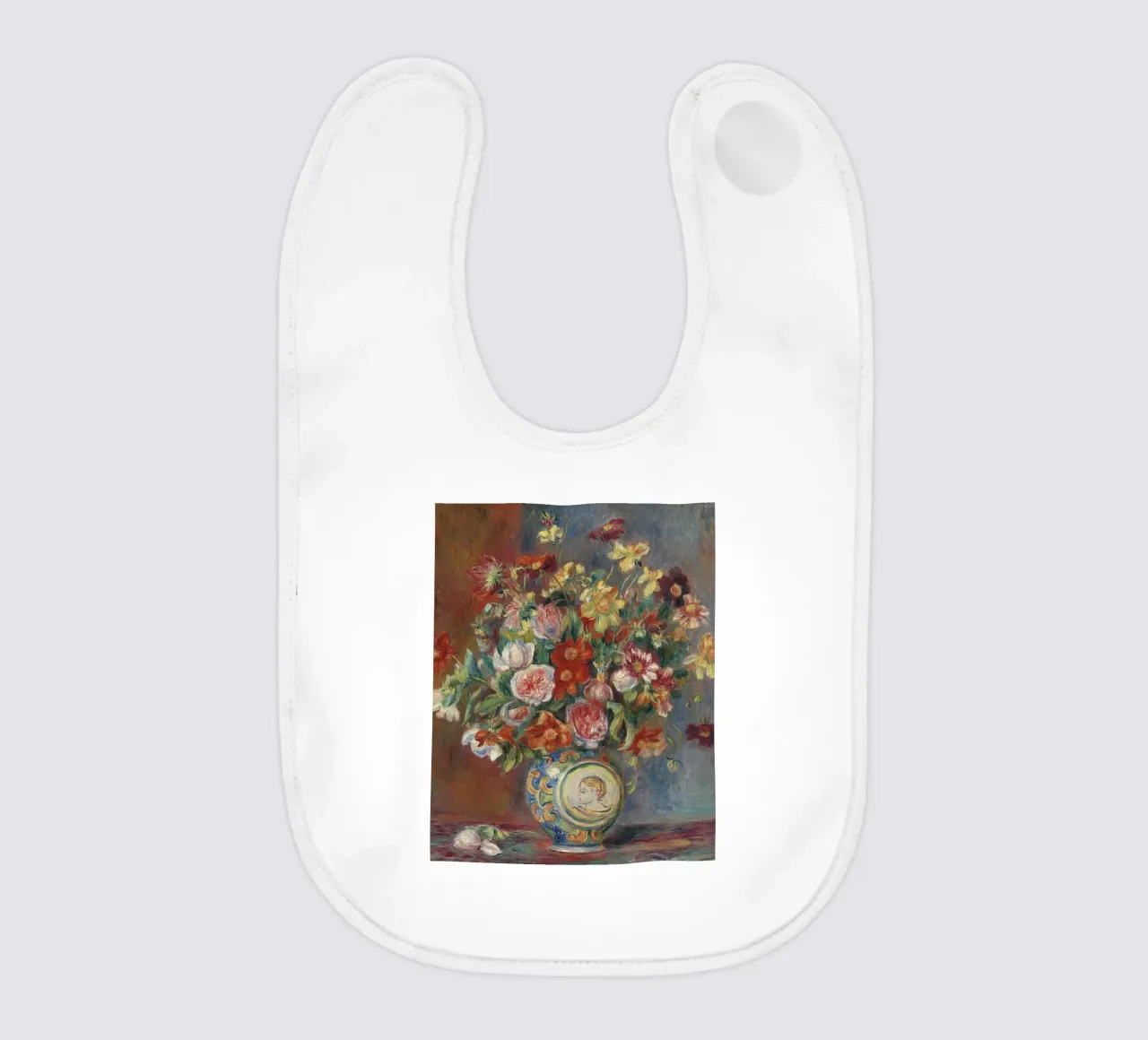 Pierre-Auguste Renoir - Vaso di fiori bavaglino da Timeless Artworks