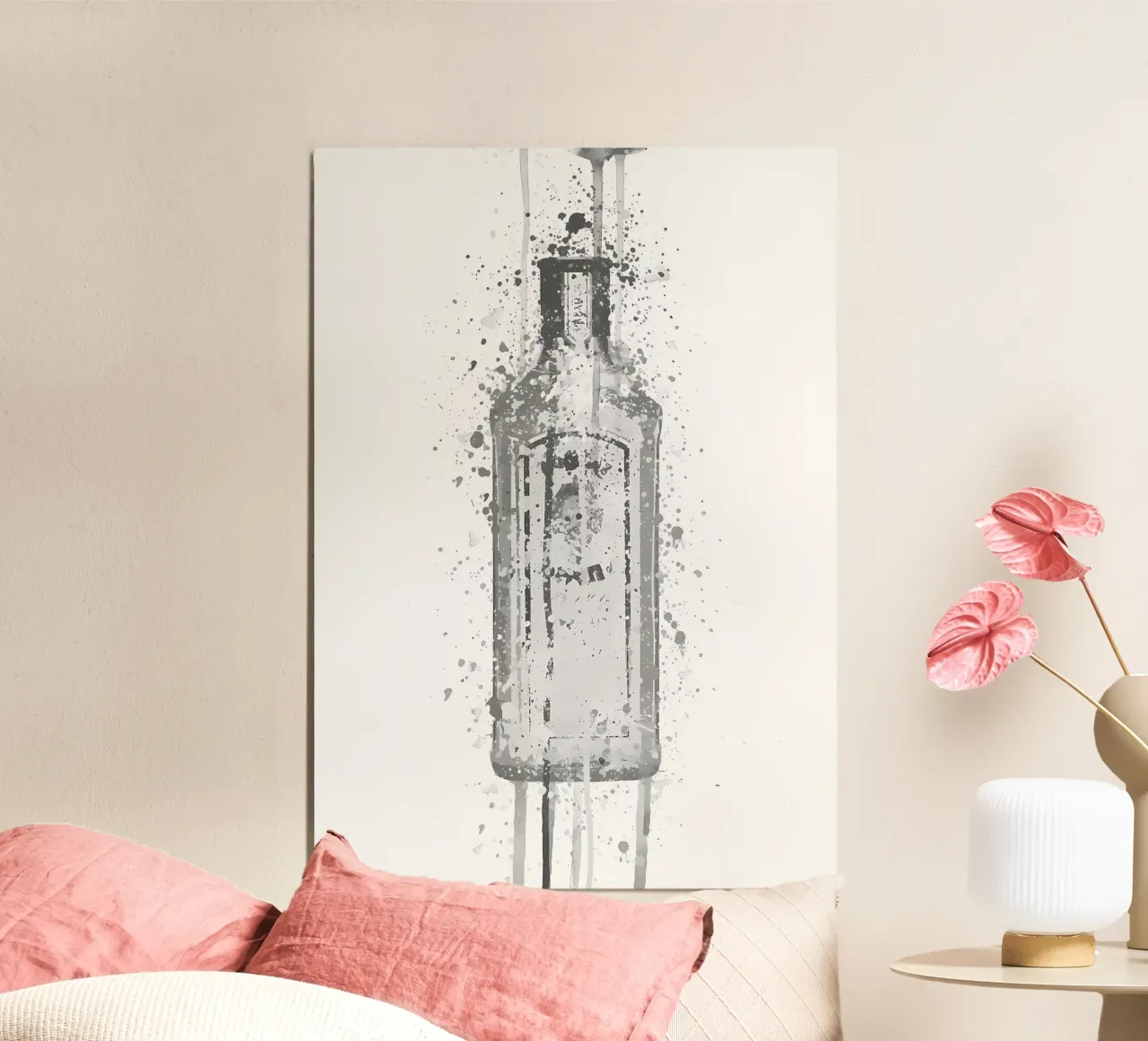 Grey Ocean Blue poster by Coffee shop