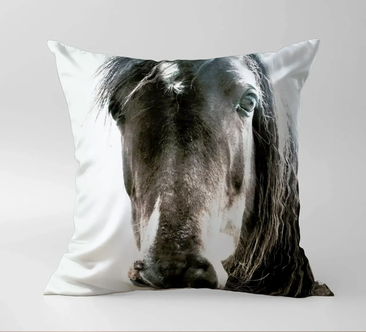 Horse decorative cushion by Victoria Frost