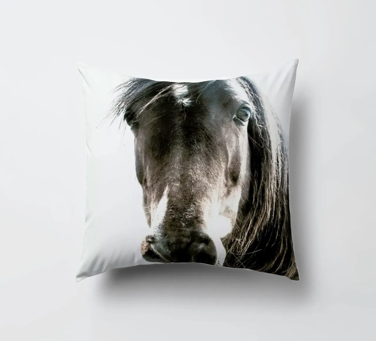 Horse decorative cushion by Victoria Frost