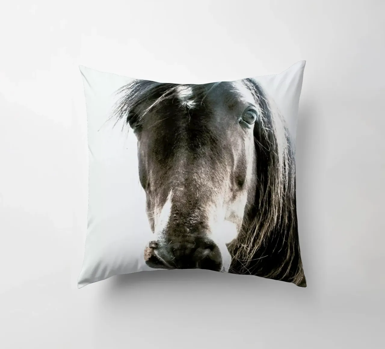 Horse decorative cushion by Victoria Frost