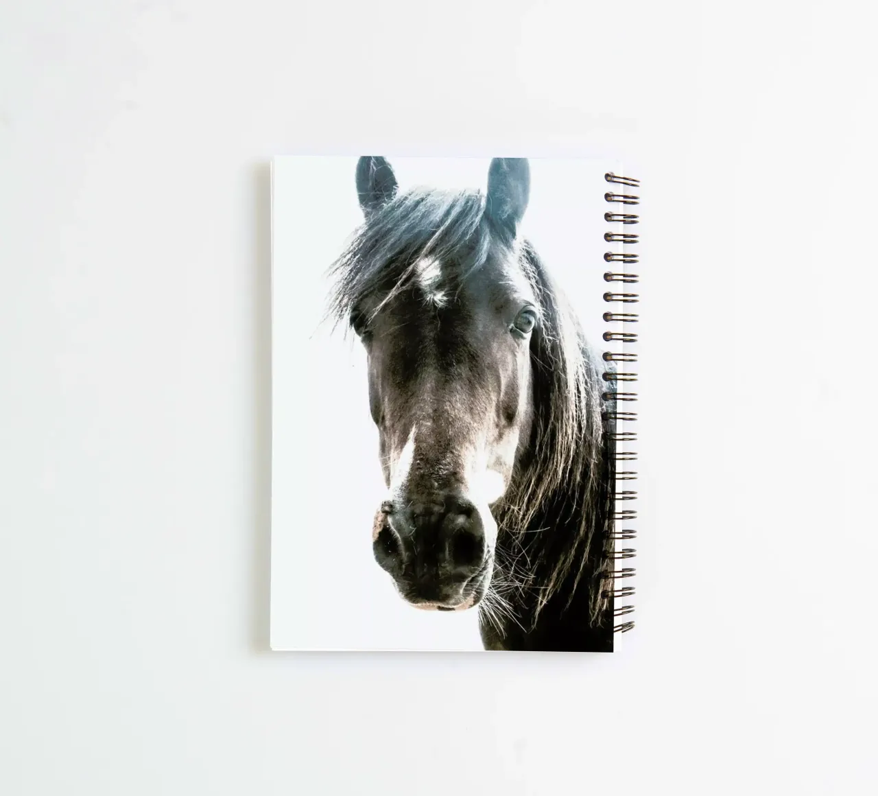 Horse spiral notebook by Victoria Frost
