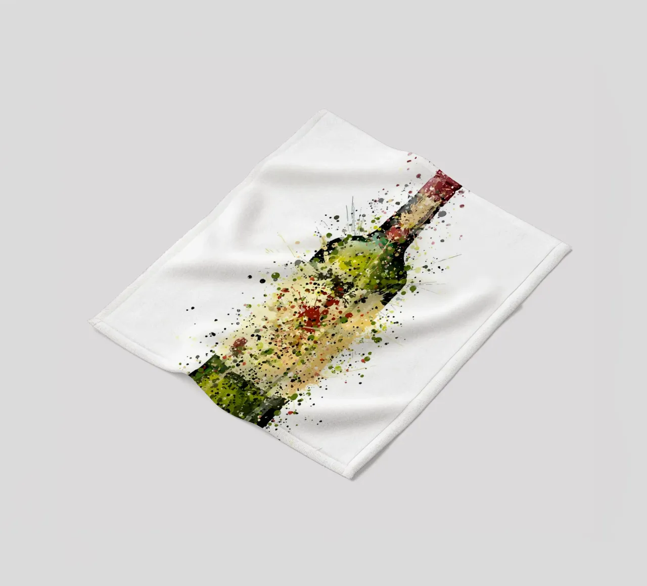 Jamesons Whiskey fleece blanket by Coffee shop