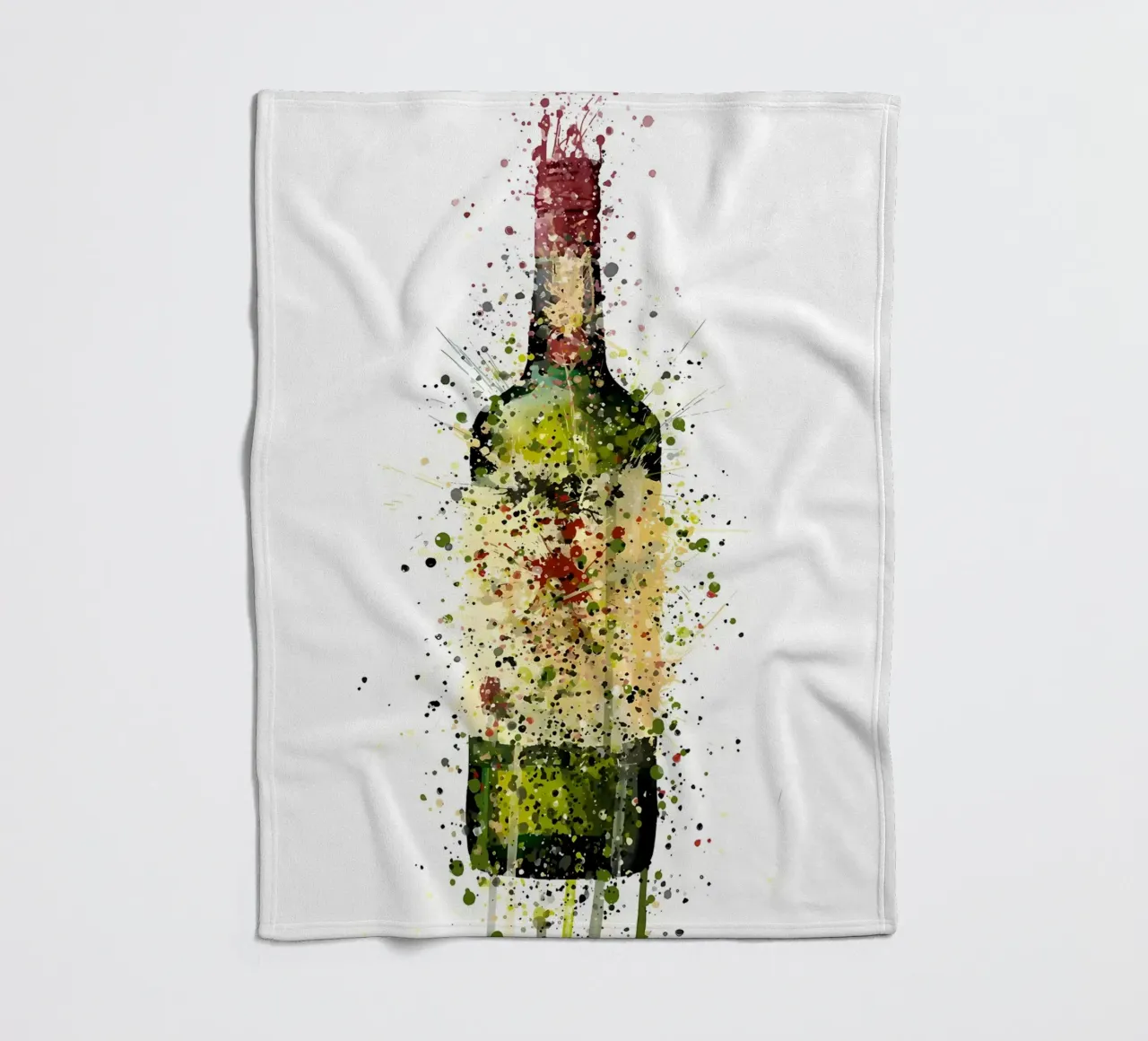 Jamesons Whiskey fleece blanket by Coffee shop