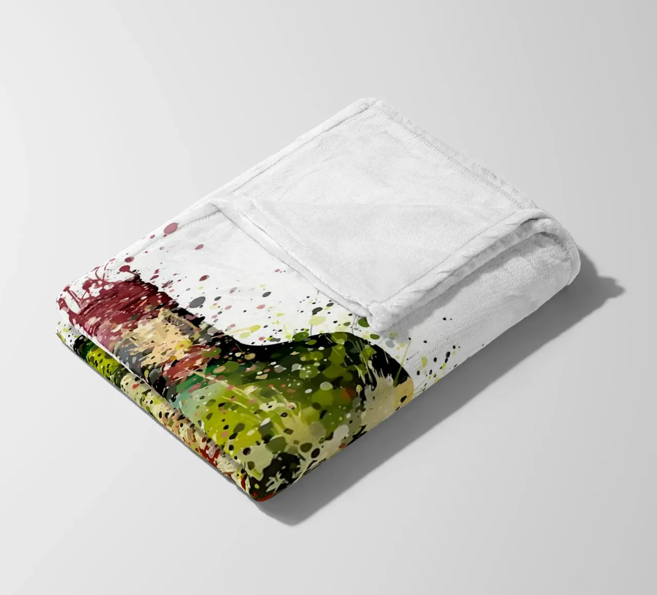 Jamesons Whiskey fleece blanket by Coffee shop