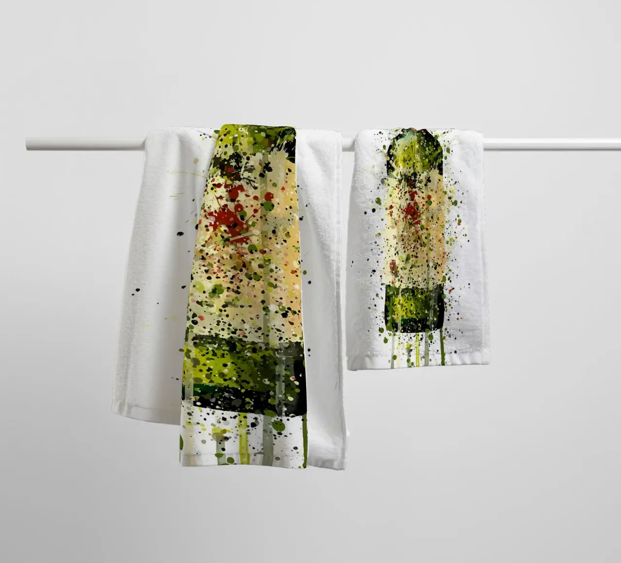 Jamesons Whiskey towel by Coffee shop