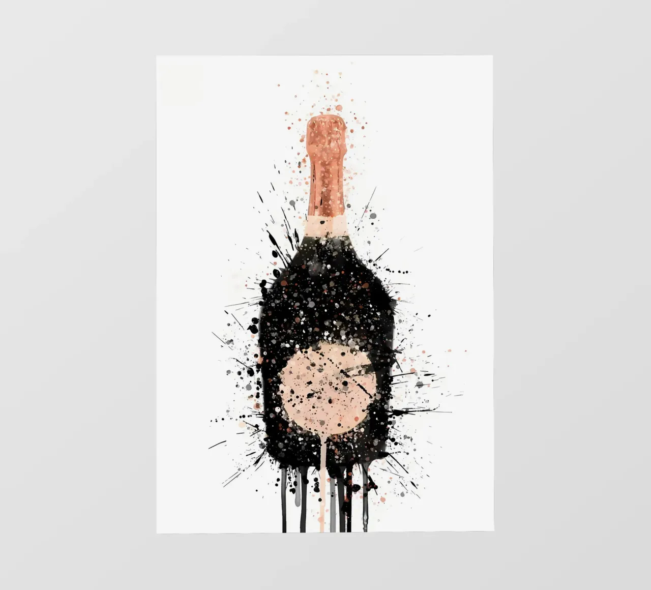 Laurent Perrier telo in pvc da Coffee shop