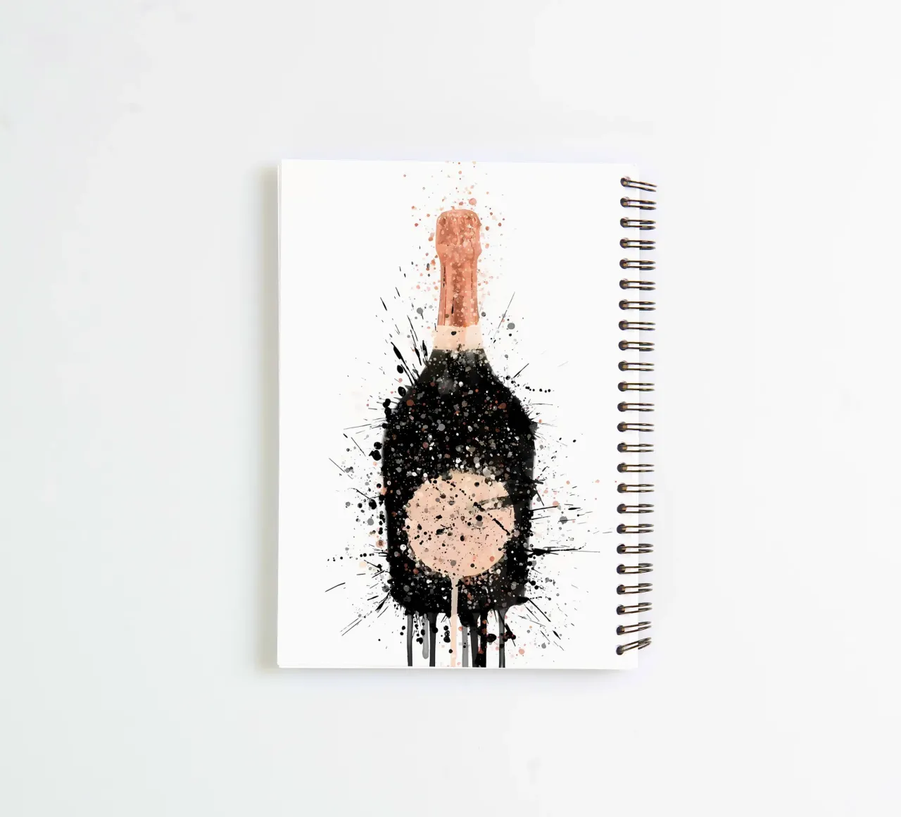 Laurent Perrier spiral notebook by Coffee shop