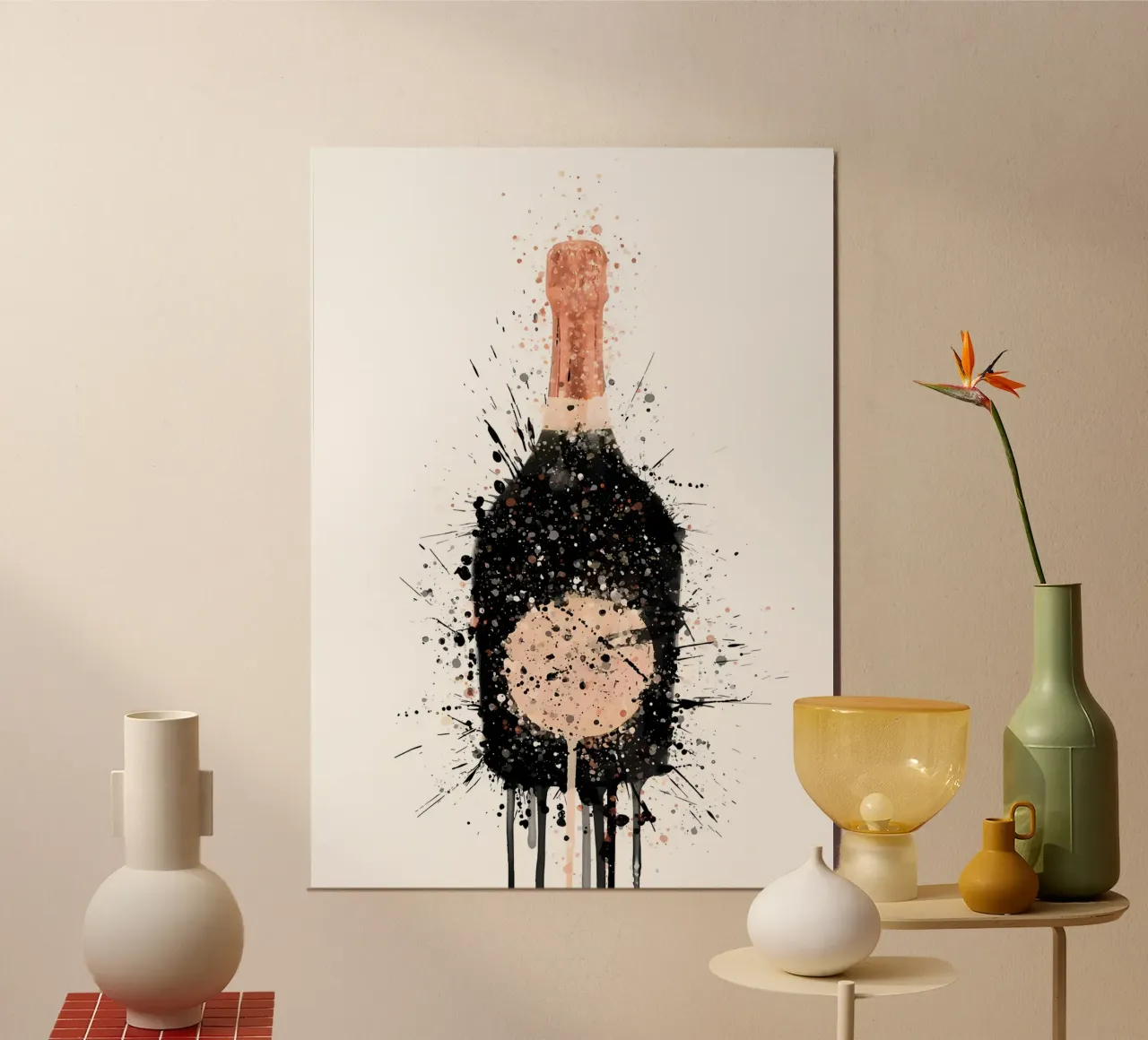 Laurent Perrier carta hahnemühle da Coffee shop