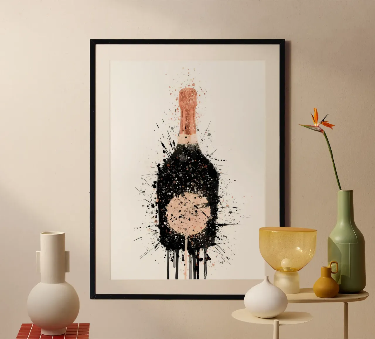 Laurent Perrier carta hahnemühle da Coffee shop