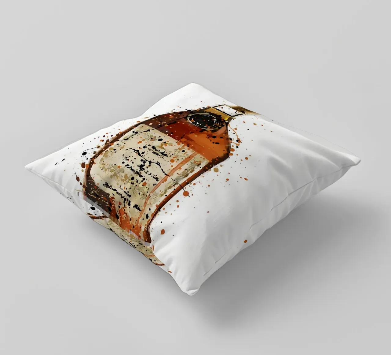 Liquore bruciato al toffee cuscino da Coffee shop