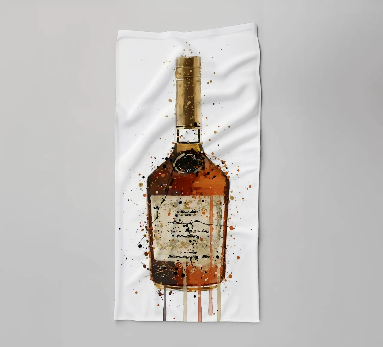 Liquore bruciato al toffee asciugamano da bagno da Coffee shop