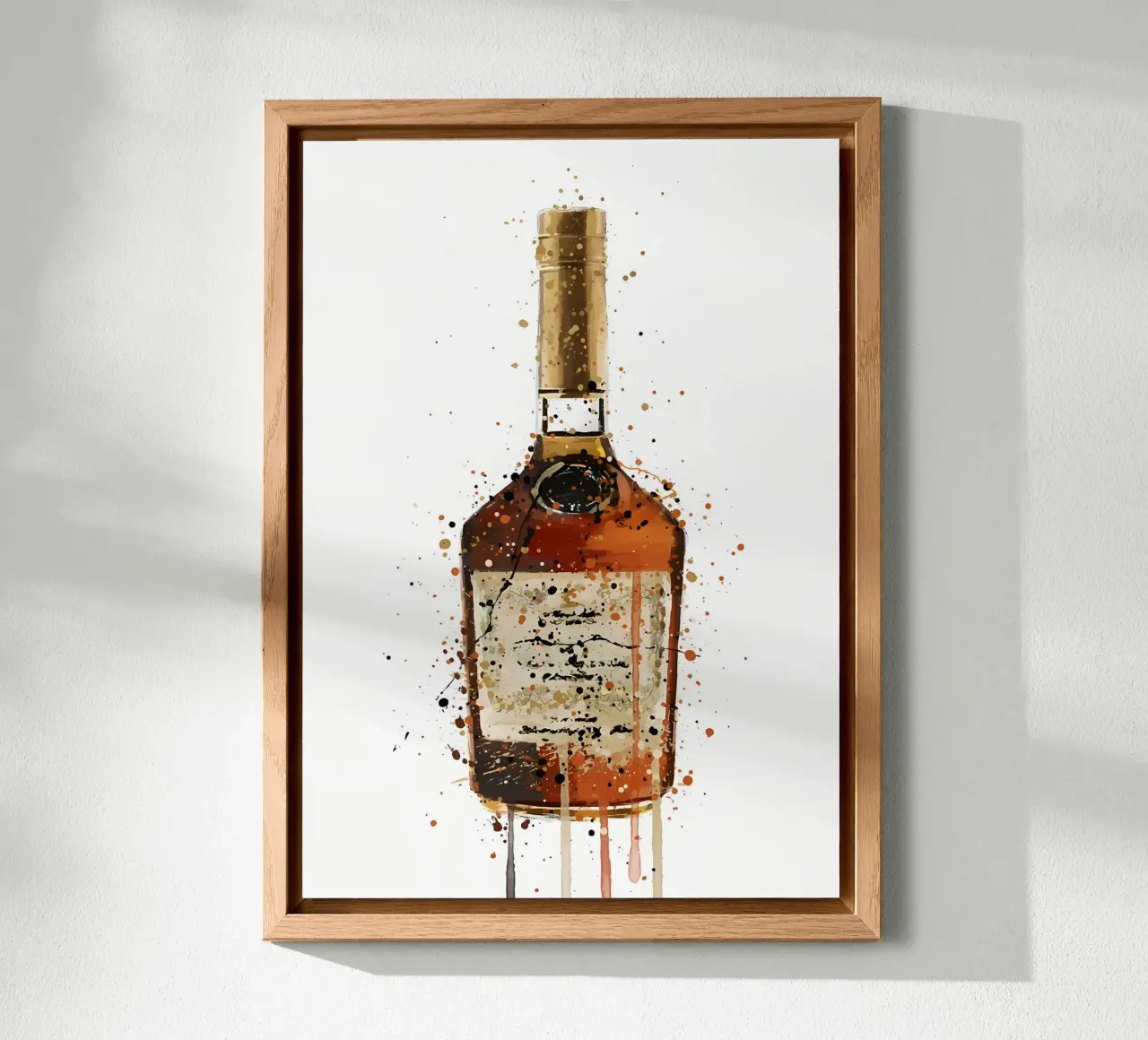 Liquore bruciato al toffee alluminio dibond da Coffee shop