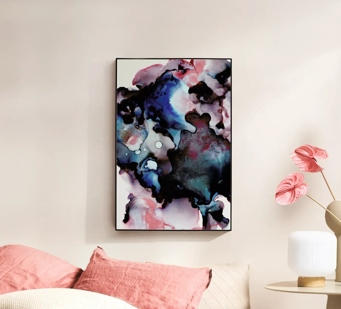 Chaos acrylic glass by Larissa van der Laan