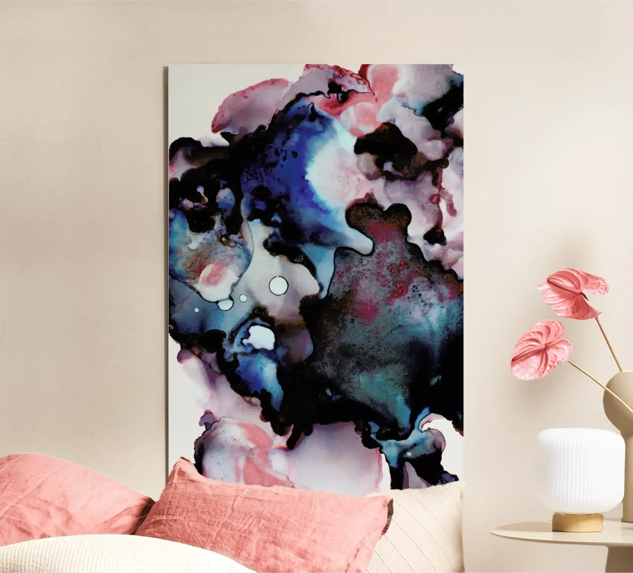 Chaos alluminio dibond da Larissa van der Laan
