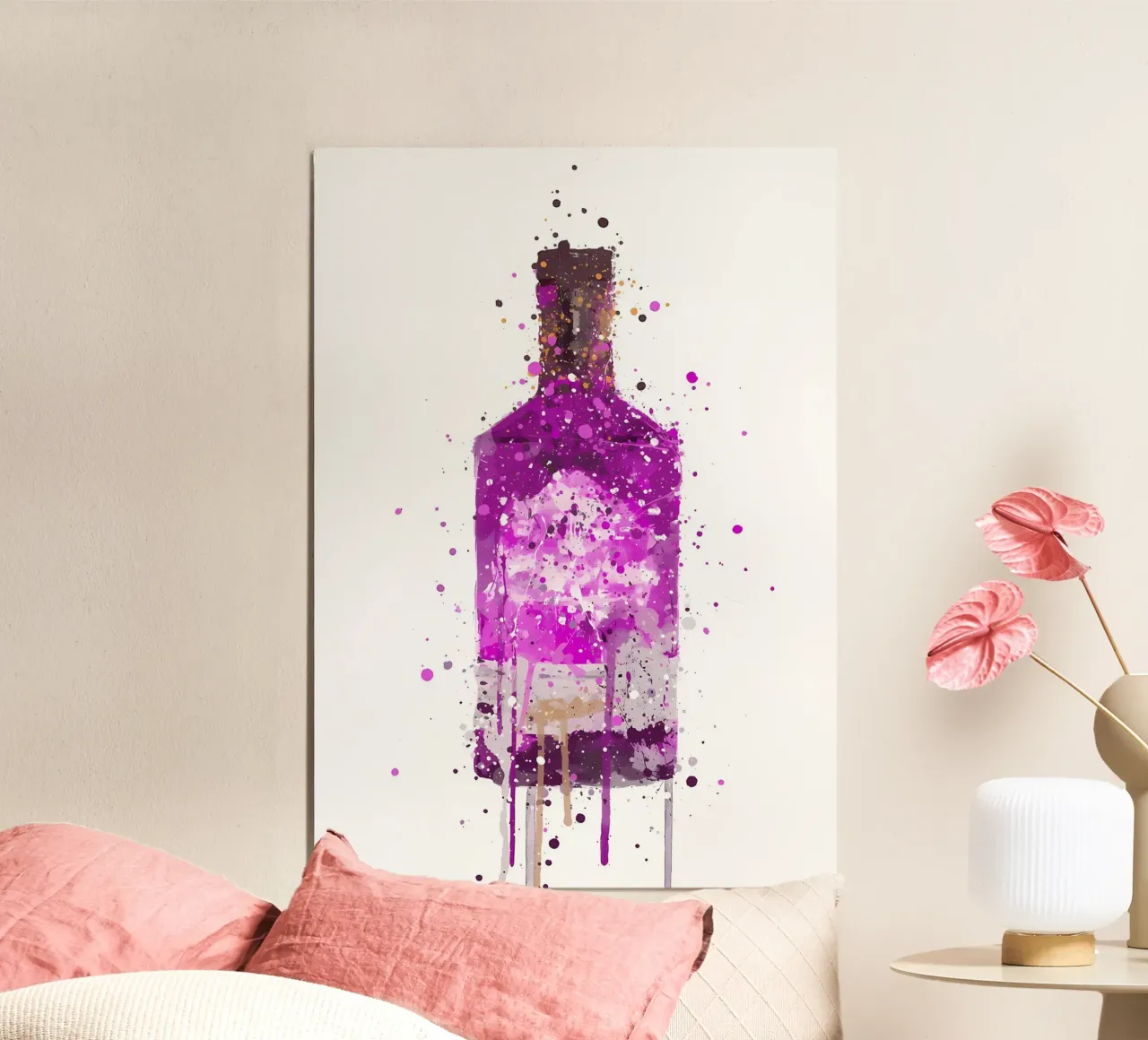 Magenta poster da Coffee shop
