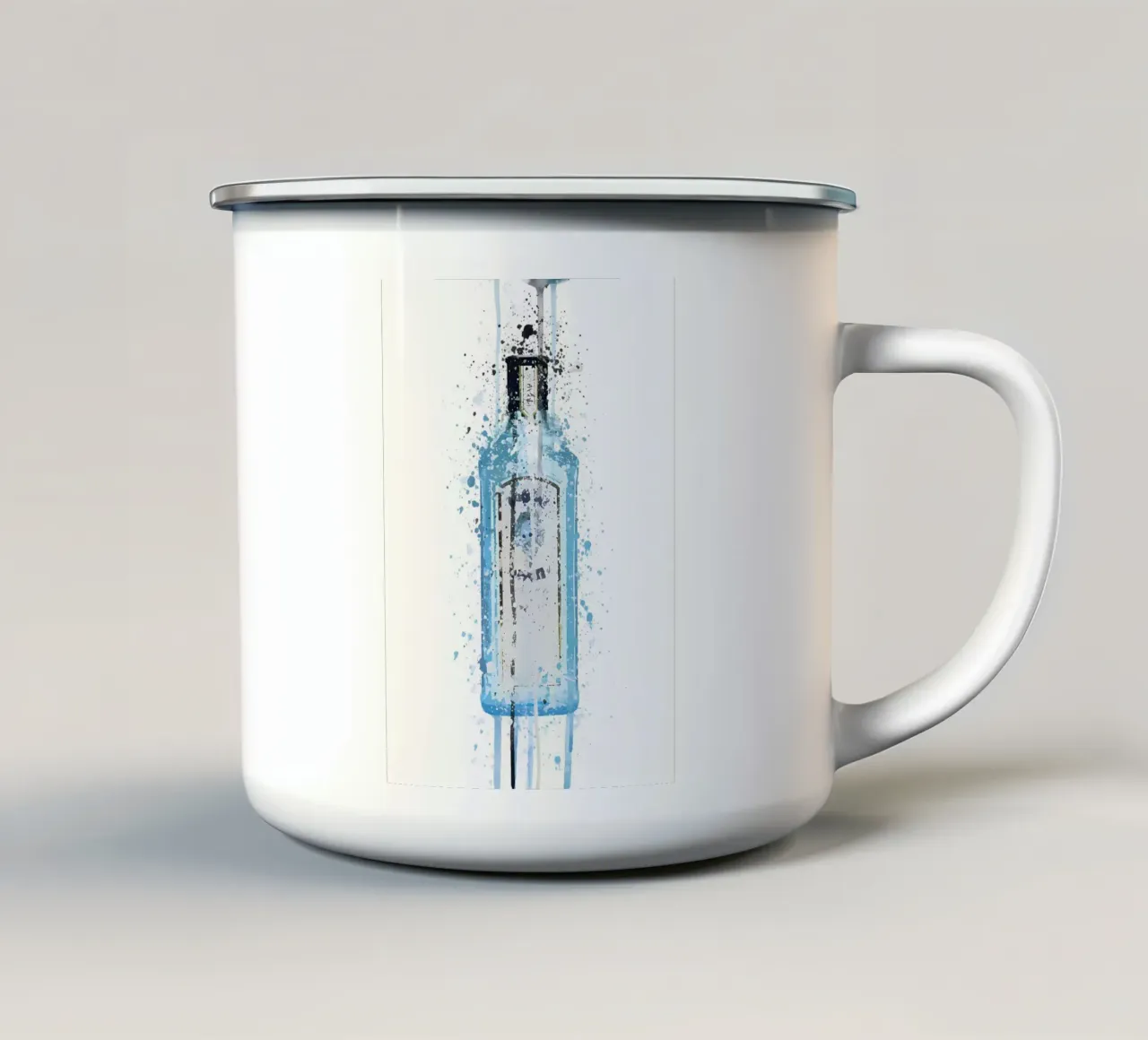 Blu oceano tazza in smalto da Coffee shop