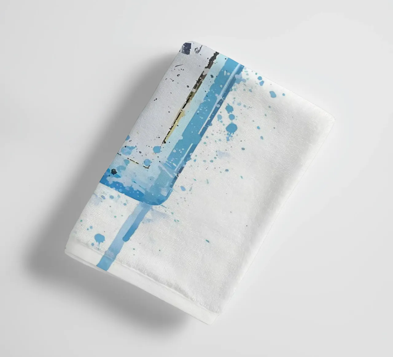 Ocean Blue towel by Coffee shop