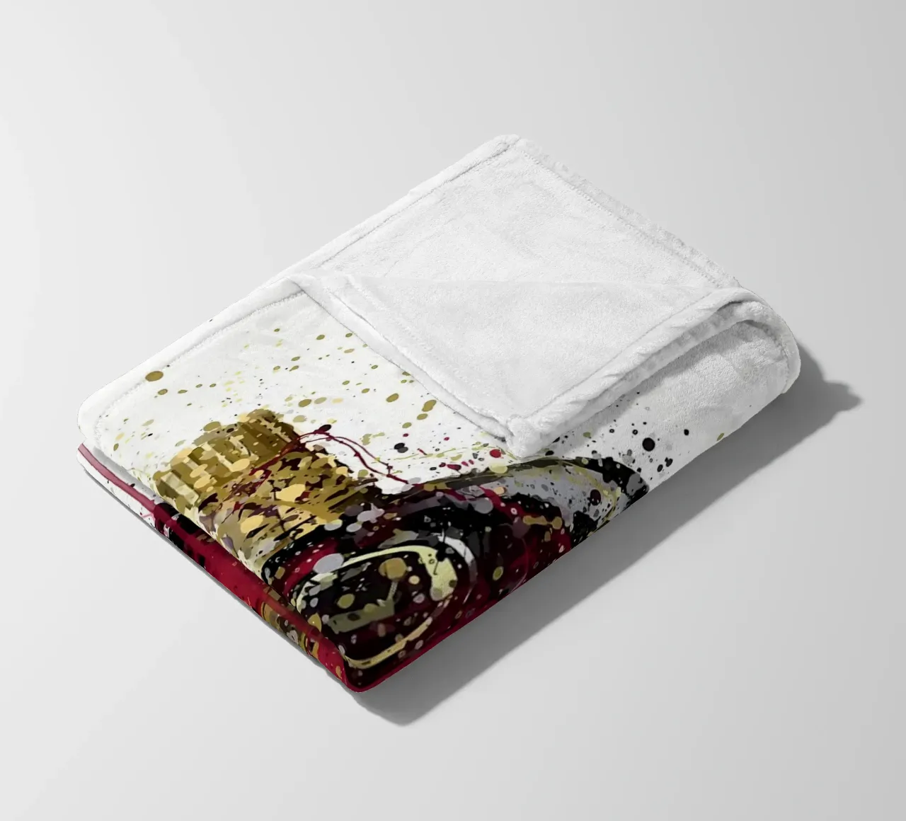 Lampone coperta in pile da Coffee shop