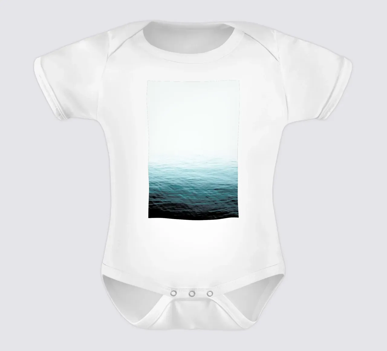 Vast Blue Ocean body neonato maniche corte da Victoria Frost
