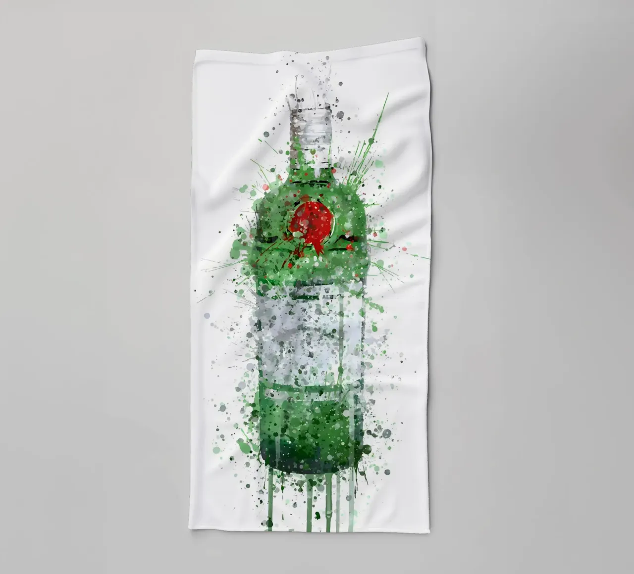 Tanqueray Green Gin asciugamano da bagno da Coffee shop