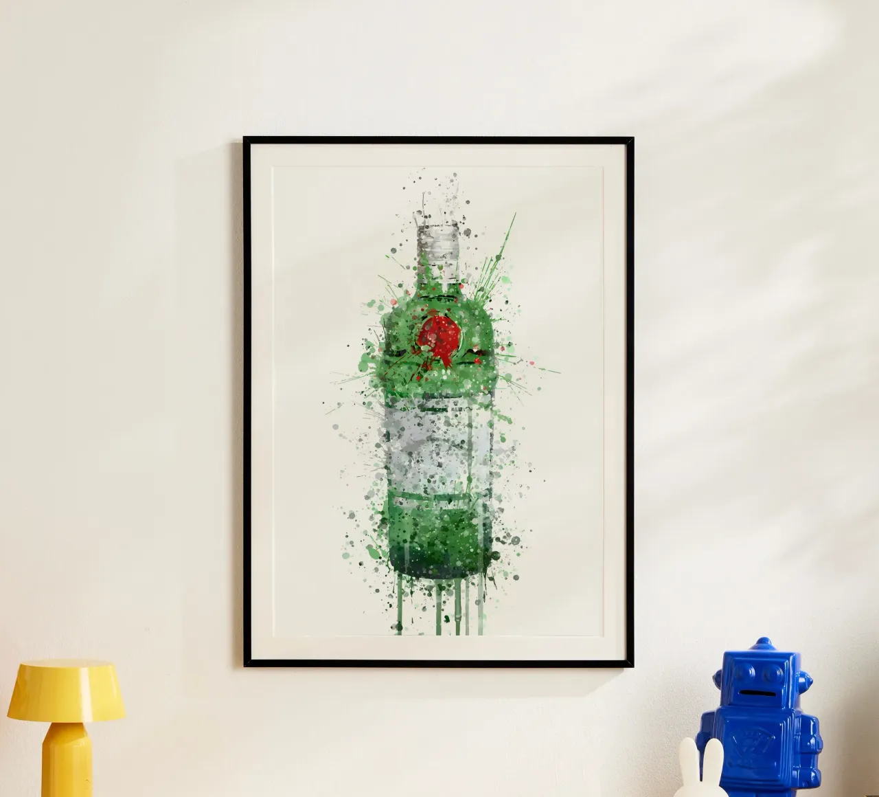 Tanqueray Green Gin carta hahnemühle da Coffee shop