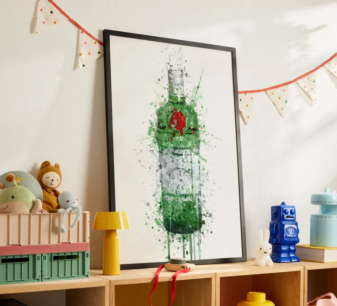 Tanqueray Green Gin carta hahnemühle da Coffee shop