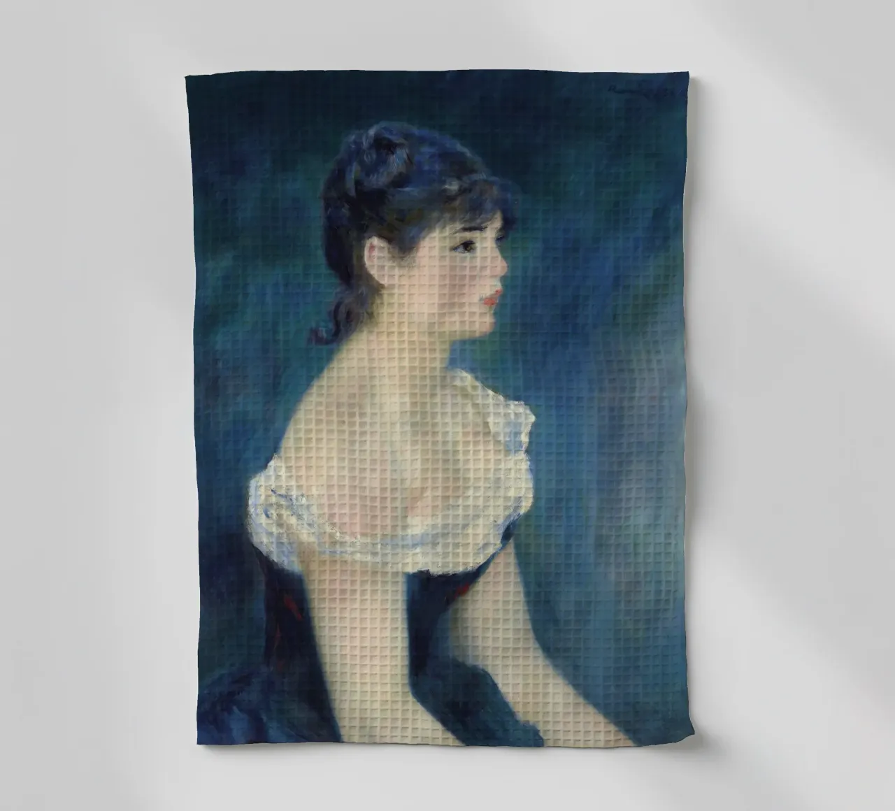 Pierre-Auguste Renoir - Busto di donna di profilo canovaccio da cucina da Timeless Artworks