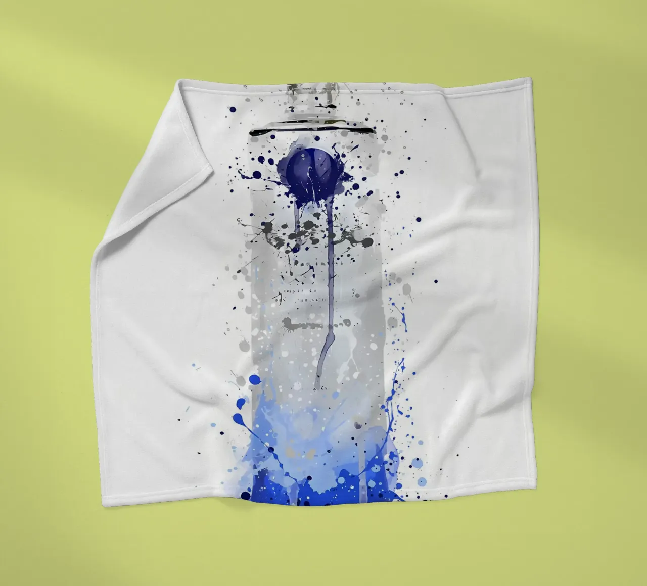 Vodka Bottle Artic Frost fleece blanket by Coffee shop