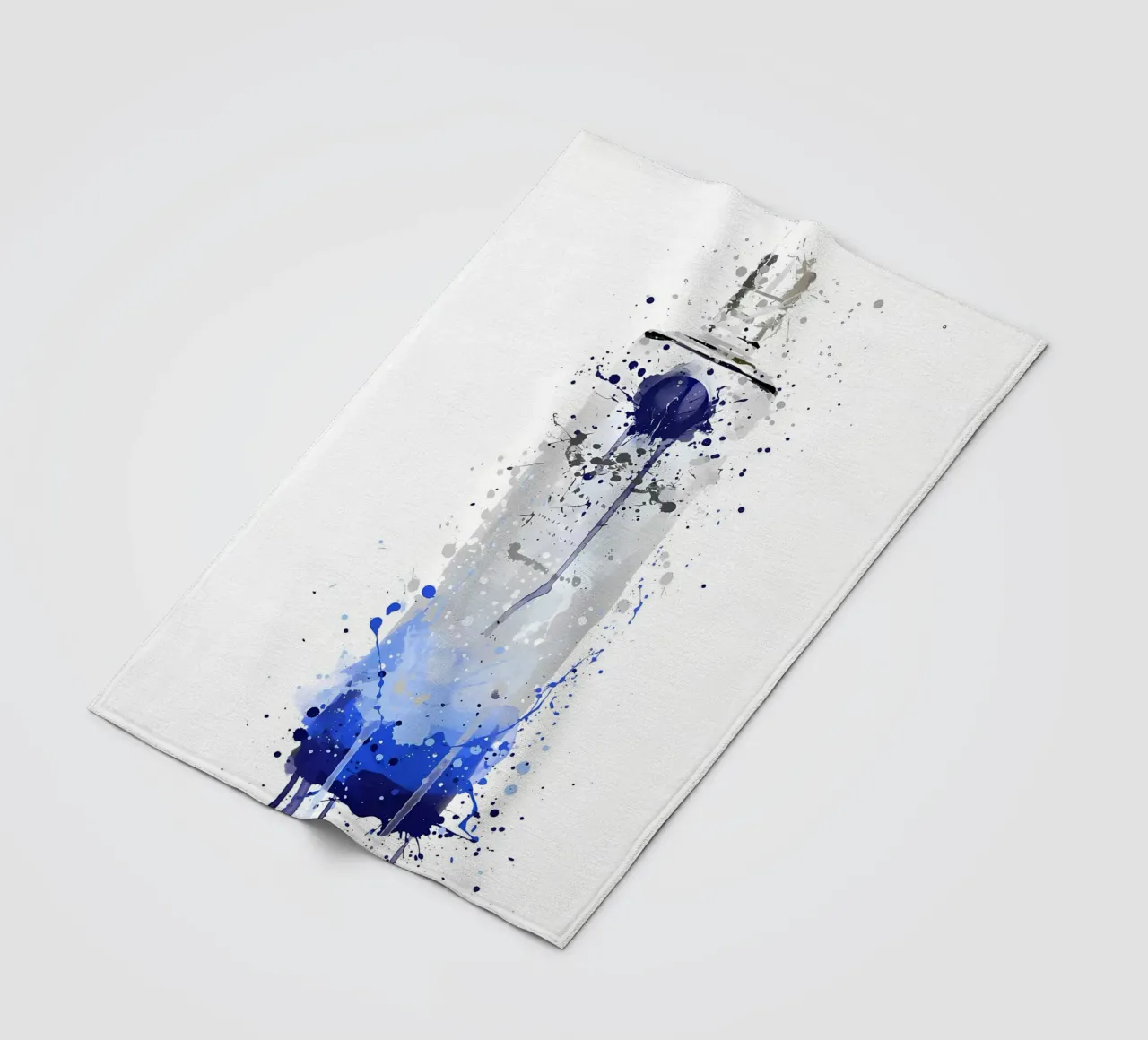 Vodka Bottle Artic Frost fleece blanket by Coffee shop